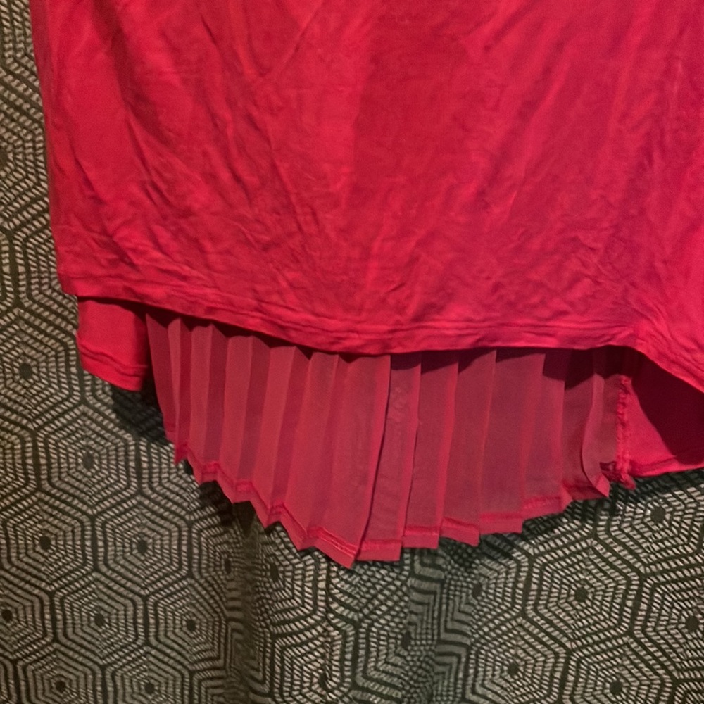 Design History size L Sleeveless Pink Lace Top EUC - Picture 3 of 9